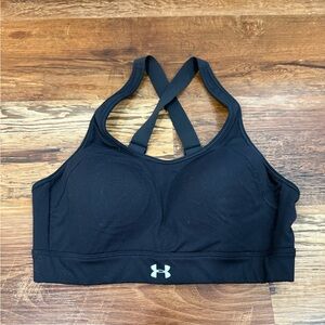 Under Armour Black Sports Bra Medium
